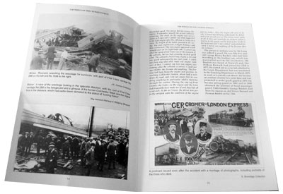 pages from the book the wreck of the cromer express